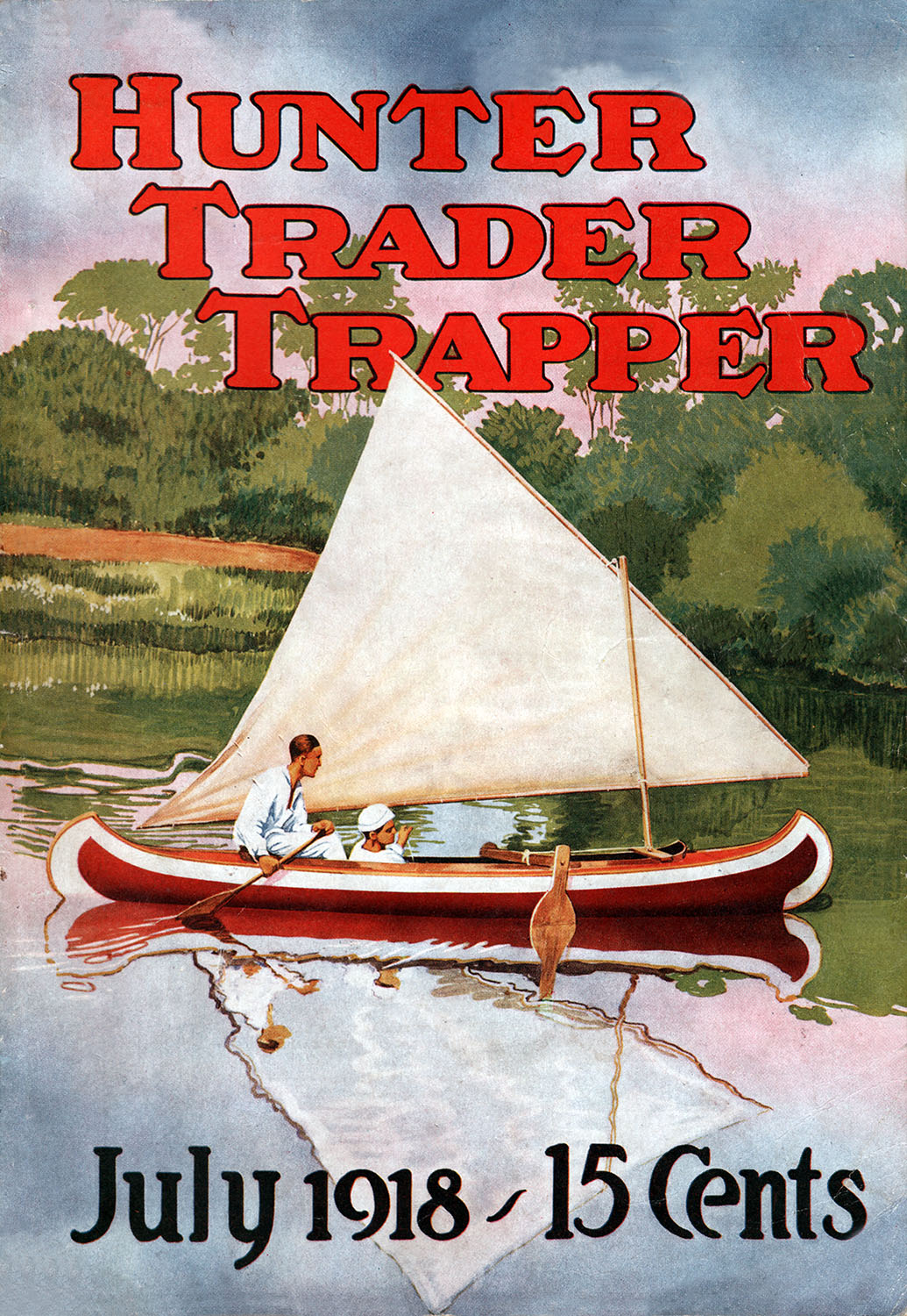 Hunter Trader Trapper July 1918