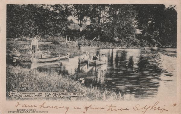 Canoeing on the Neversink
