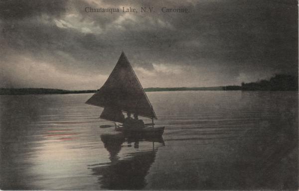 Canoeing on Chautauqua Lake