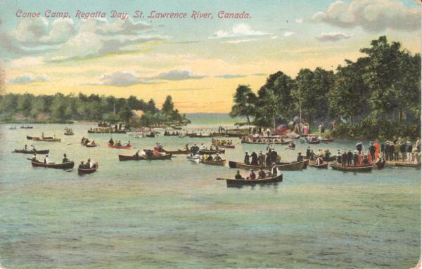 Canoe Camp in the Thousand Islands