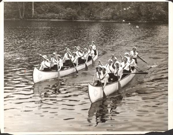 Lasell War Canoes