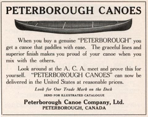 1914 Peterborough ad