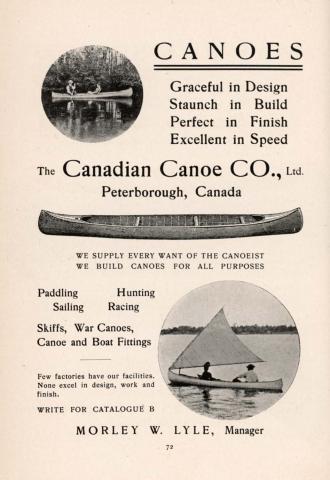 1905 Canadian Canoe Company