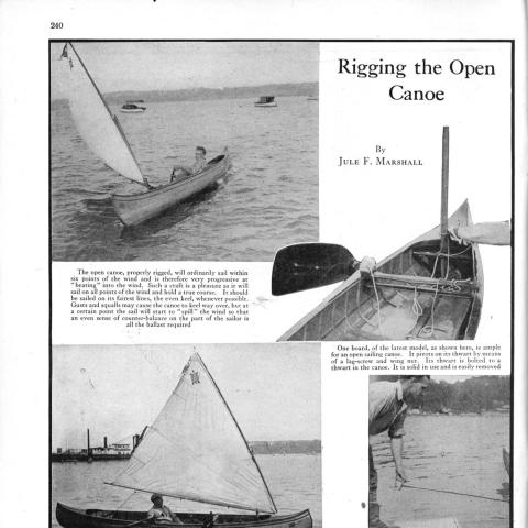 Rigging the Open Canoe
