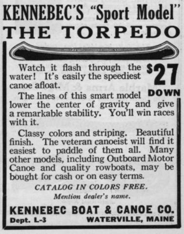 1925 Kennebec Ad