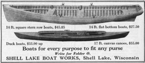 1925 Shell Lake Ad