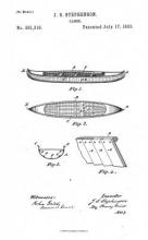 Stephenson Cedar Rib patent