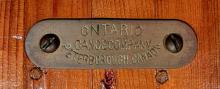 Ontario Canoe Company Thwart Tag