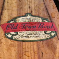 Old Town Boat decal