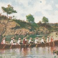 Orillia War Canoe