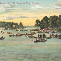 Canoe Camp in the Thousand Islands