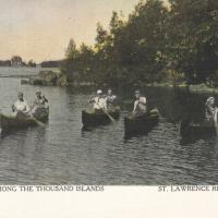 Canoeing Among the Thousand Islands
