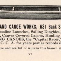 1906 Capital Boat and Canoe Works