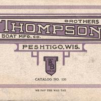 1920 Thompson Catalog Cover