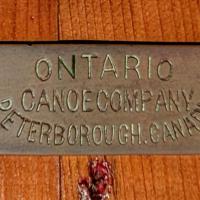 Ontario Canoe Company Thwart Tag