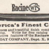 1917 Racine Ad