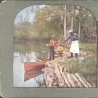 Bruce River Stereocard